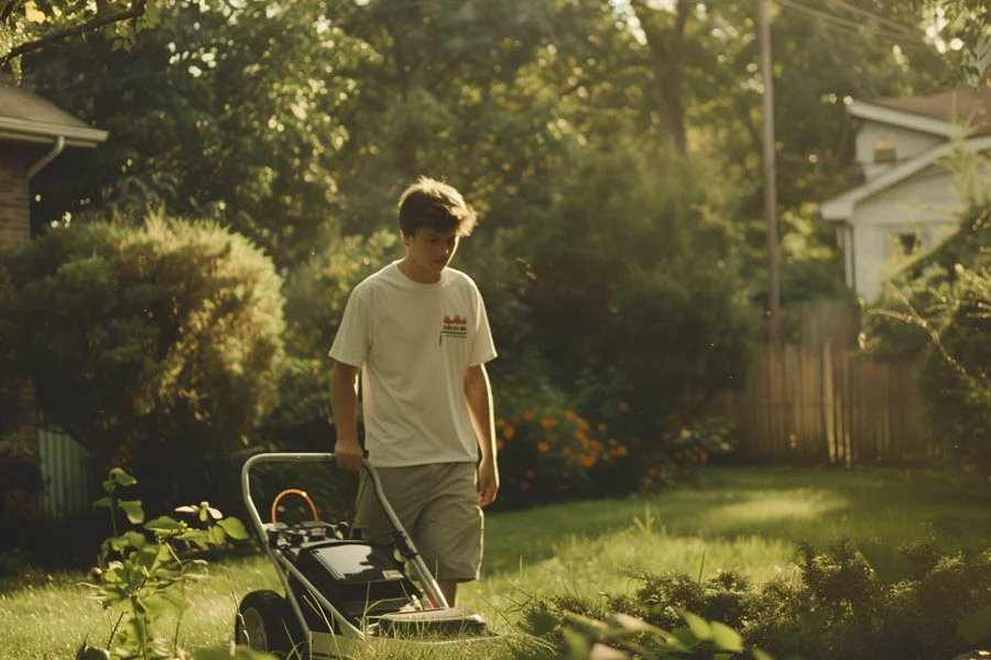 lawn cut machine